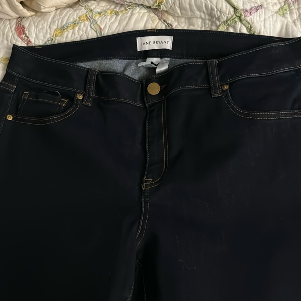 Lane Bryant flex magic waistband signature fit midrise skinny